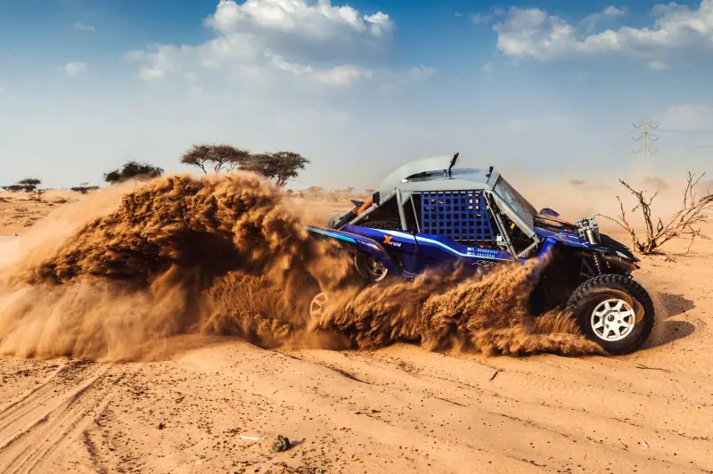 Dakar : SSV en pleine étape (2021)