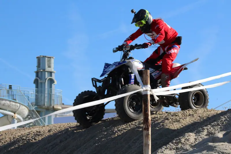 Enduropale : quad en pleine action (2022)